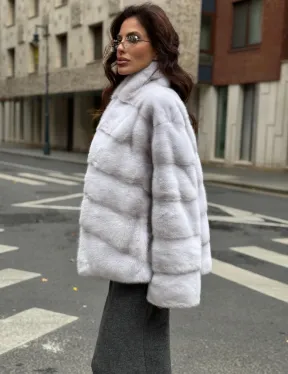 Шуба норковая - короткий жакет - фото 6