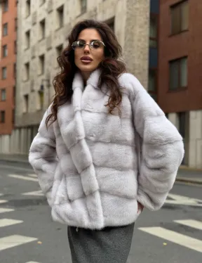 Шуба норковая - короткий жакет - фото 10