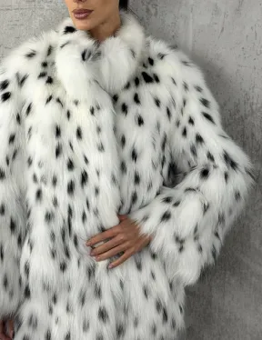 Шуба из лисы под рысь 2026 - фото 2