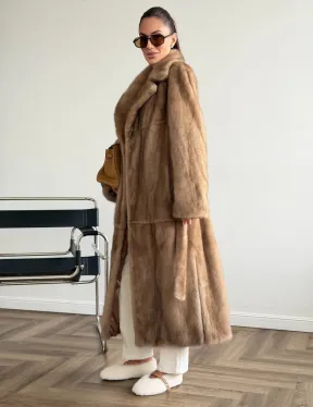 Шуба норковая классика - пастель - фото 9