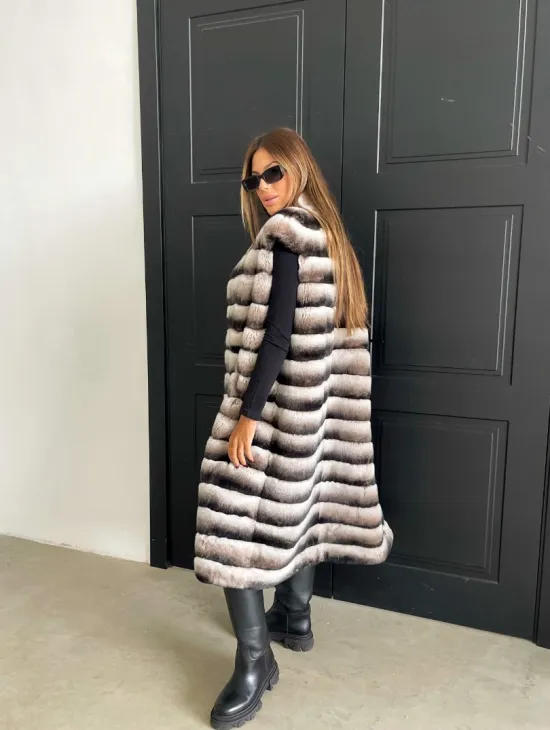 Жилет из меха орилага - фото 1